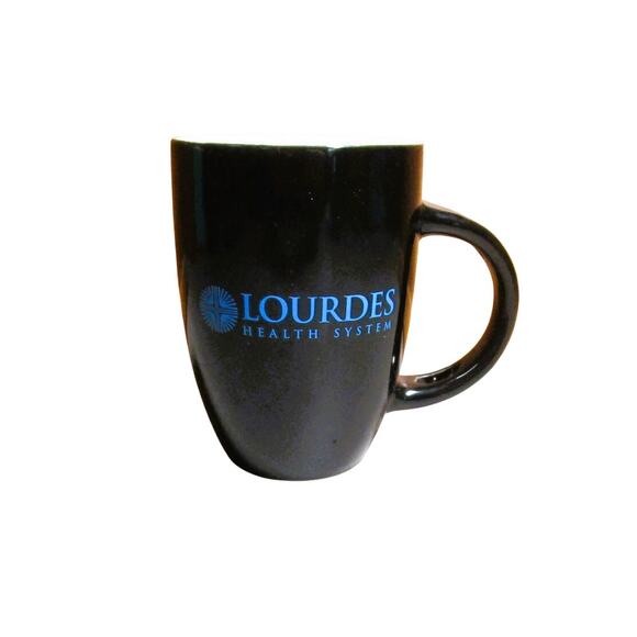 Sino Sinaware Soup Mug Black 1.5 Cups Capacity Lourdes Health System Nurses - Picture 1 of 5